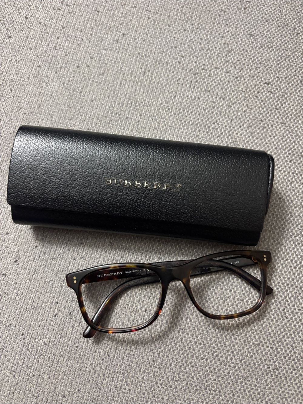 Burberry Tortoiseshell and Black Optical Frames